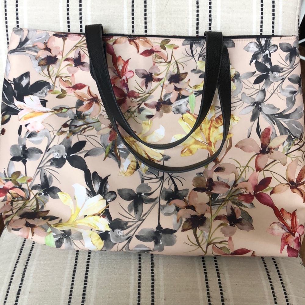 Large Floral Tote